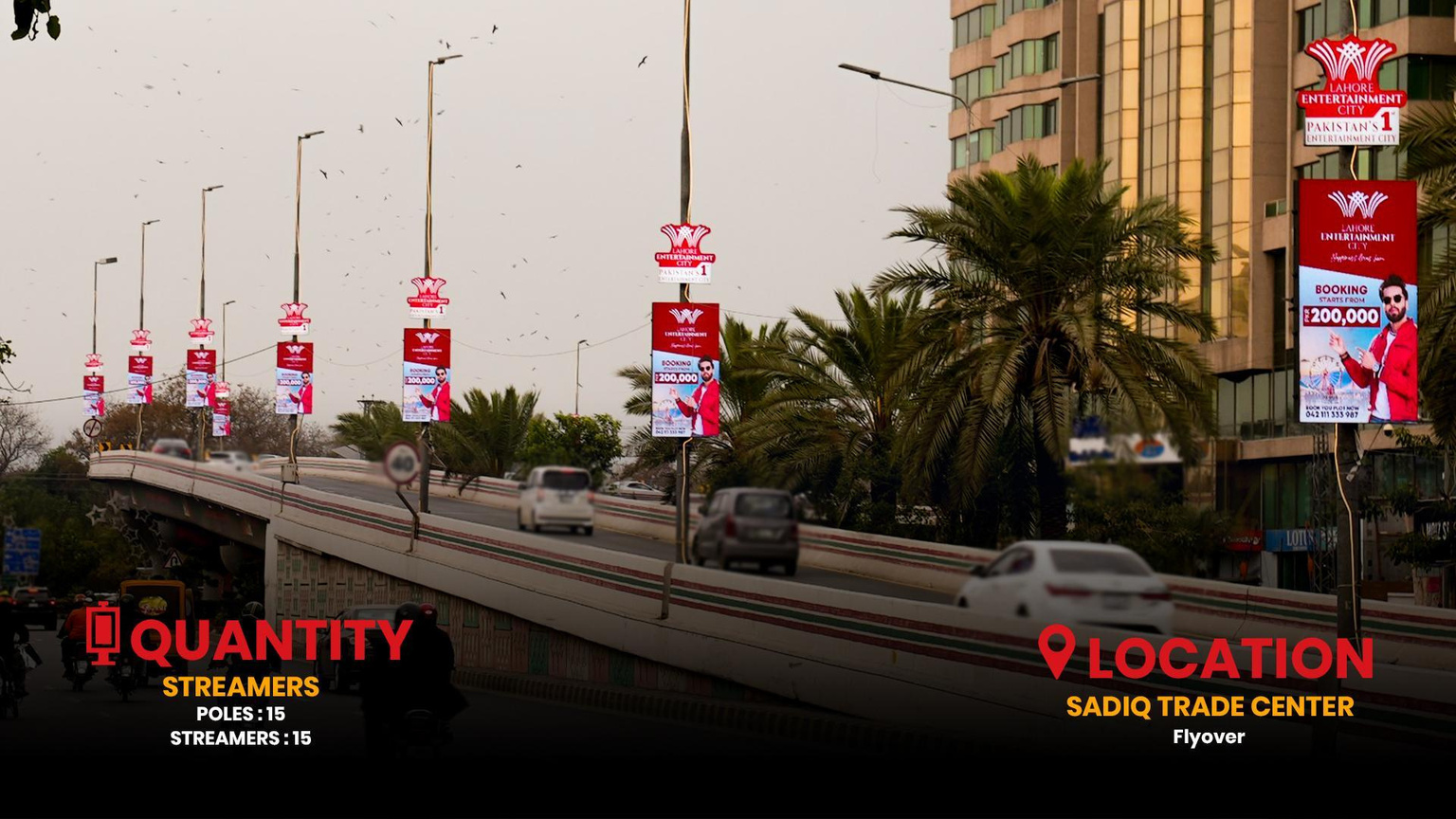 TCF Media digital billboard installation